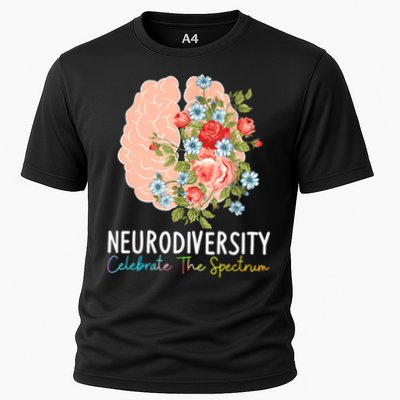 Neurodiversity Celebrate The Spectrum ADHD Brain Autism ASD Performance Shirt