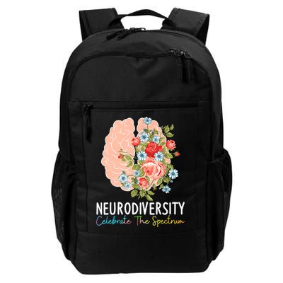 Neurodiversity Celebrate The Spectrum ADHD Brain Autism ASD Backpack