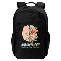 Neurodiversity Celebrate The Spectrum ADHD Brain Autism ASD Backpack