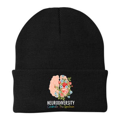Neurodiversity Celebrate The Spectrum ADHD Brain Autism ASD Beanie