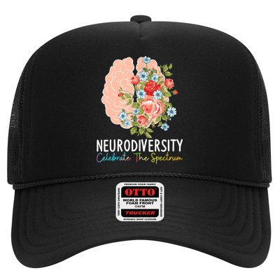 Neurodiversity Celebrate The Spectrum ADHD Brain Autism ASD Trucker Hat