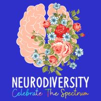 Neurodiversity Celebrate The Spectrum ADHD Brain Autism ASD 16 in Basic Backpack