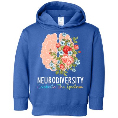 Neurodiversity Celebrate The Spectrum ADHD Brain Autism ASD Toddler Hoodie