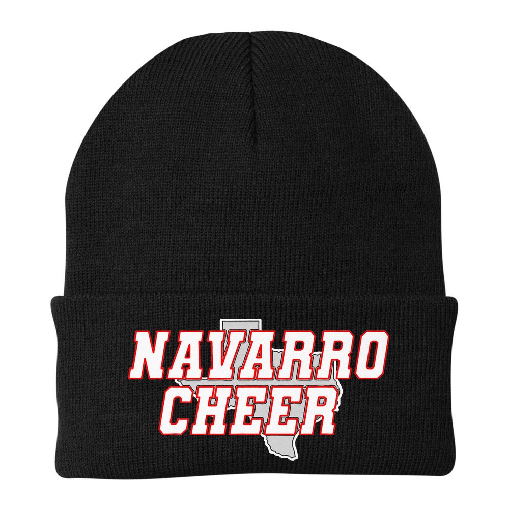 Navarro Cheer Texas Beanie