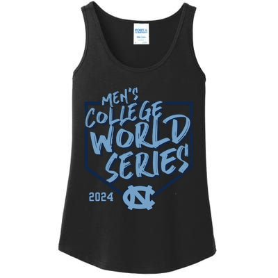 N.O.R.T.H C.A.R.O.L.I.N.A Tar Heels Fanatics 2024 Baseball College Ladies Essential Tank