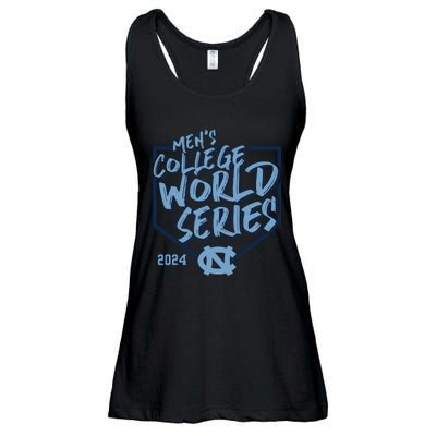 N.O.R.T.H C.A.R.O.L.I.N.A Tar Heels Fanatics 2024 Baseball College Ladies Essential Flowy Tank