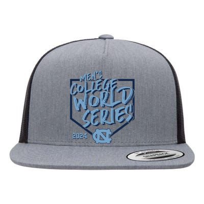 N.O.R.T.H C.A.R.O.L.I.N.A Tar Heels Fanatics 2024 Baseball College Flat Bill Trucker Hat