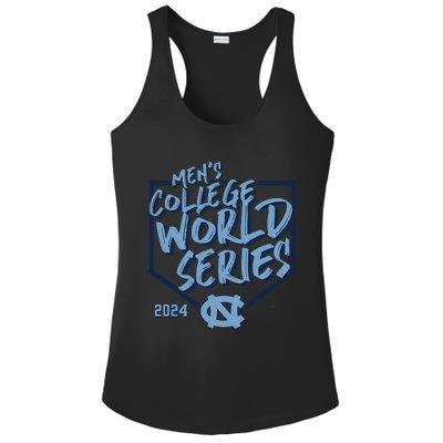 N.O.R.T.H C.A.R.O.L.I.N.A Tar Heels Fanatics 2024 Baseball College Ladies PosiCharge Competitor Racerback Tank