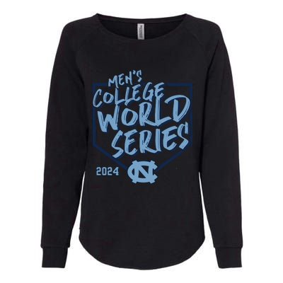 N.O.R.T.H C.A.R.O.L.I.N.A Tar Heels Fanatics 2024 Baseball College Womens California Wash Sweatshirt