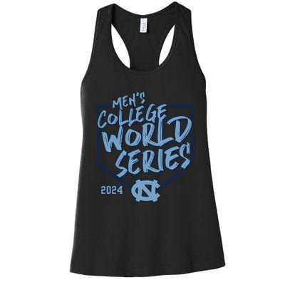 N.O.R.T.H C.A.R.O.L.I.N.A Tar Heels Fanatics 2024 Baseball College Women's Racerback Tank