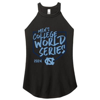 N.O.R.T.H C.A.R.O.L.I.N.A Tar Heels Fanatics 2024 Baseball College Women's Perfect Tri Rocker Tank