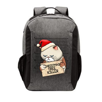 Naughty Christmas Tree Cat Gift Vector Backpack