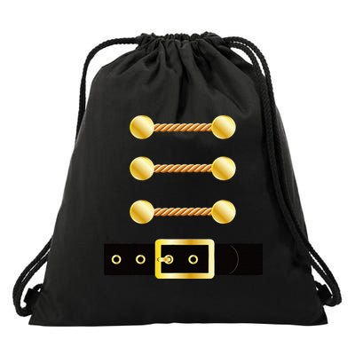 Nutcracker Costume Uniform Matching Toy Soldier Drawstring Bag