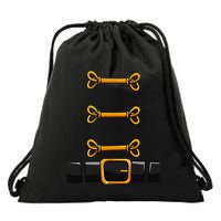 Nutcracker Costume Uniform Matching Toy Solider Drawstring Bag