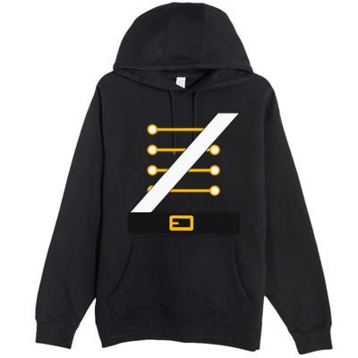 Nutcracker Costume Uniform Matching Toy Soldier Halloween Premium Pullover Hoodie