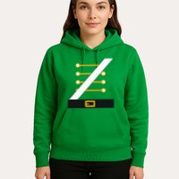 Nutcracker Costume Uniform Matching Toy Soldier Halloween Hoodie