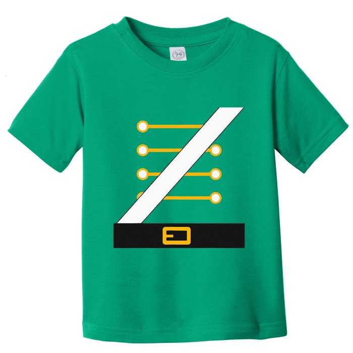 Nutcracker Costume Uniform Matching Toy Soldier Halloween Toddler T-Shirt