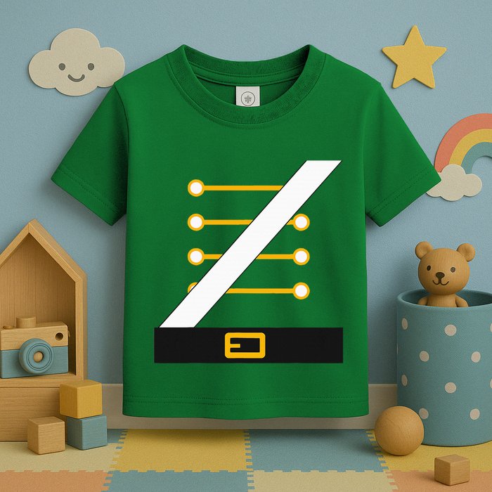 Nutcracker Costume Uniform Matching Toy Soldier Halloween Toddler T-Shirt