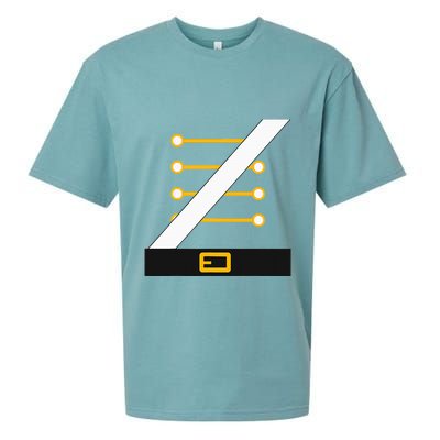 Nutcracker Costume Uniform Matching Toy Soldier Halloween Sueded Cloud Jersey T-Shirt