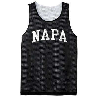 Napa Ca Vintage Athletic Sports Js02 Mesh Reversible Basketball Jersey Tank