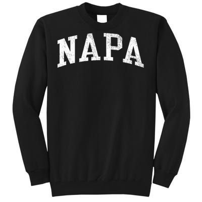 Napa Ca Vintage Athletic Sports Js02 Tall Sweatshirt