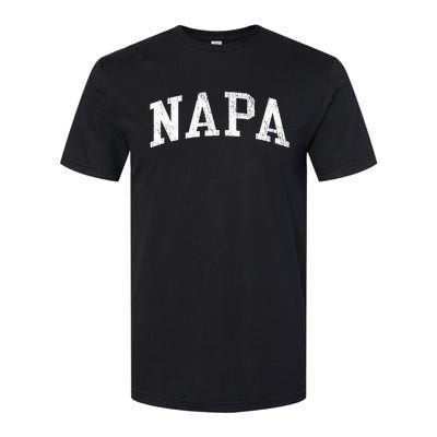 Napa Ca Vintage Athletic Sports Js02 Softstyle CVC T-Shirt