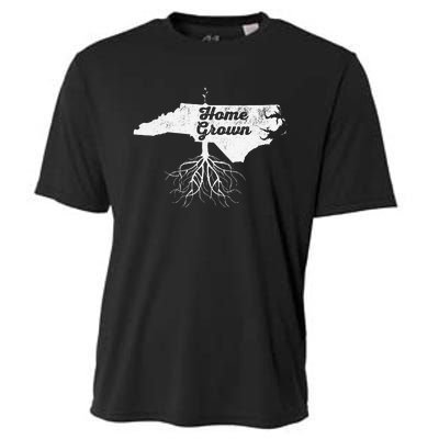 North Carolina Vintage Home Grown Roots Nc State Pride Cooling Performance Crew T-Shirt