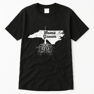 North Carolina Vintage Home Grown Roots Nc State Pride Tall T-Shirt