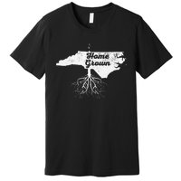 North Carolina Vintage Home Grown Roots Nc State Pride Premium T-Shirt