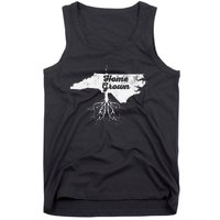 North Carolina Vintage Home Grown Roots Nc State Pride Tank Top