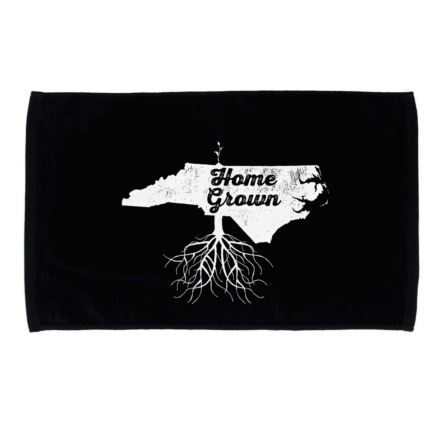 North Carolina Vintage Home Grown Roots Nc State Pride Microfiber Hand Towel