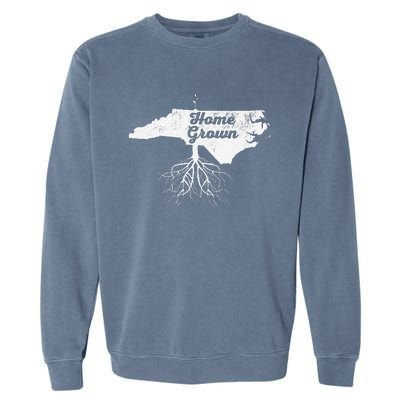 North Carolina Vintage Home Grown Roots Nc State Pride Garment-Dyed Sweatshirt