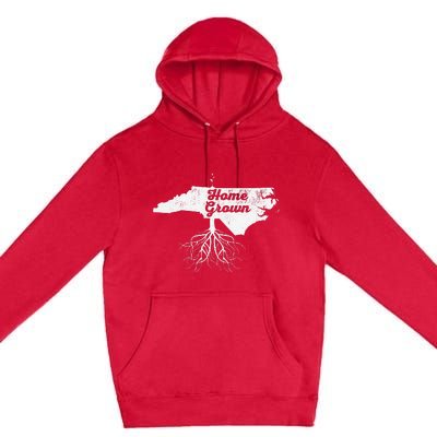 North Carolina Vintage Home Grown Roots Nc State Pride Premium Pullover Hoodie