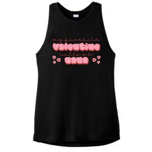 Nana Cute Valentines For Grandma Ladies PosiCharge Tri-Blend Wicking Tank