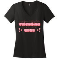 Nana Cute Valentines For Grandma Women's V-Neck T-Shirt