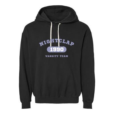 Night Clap Varsity Team Garment-Dyed Fleece Hoodie