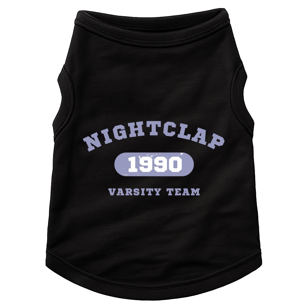 Night Clap Varsity Team Doggie Tank