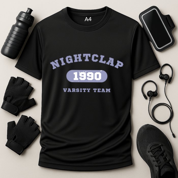 Night Clap Varsity Team Cooling Performance Crew T-Shirt