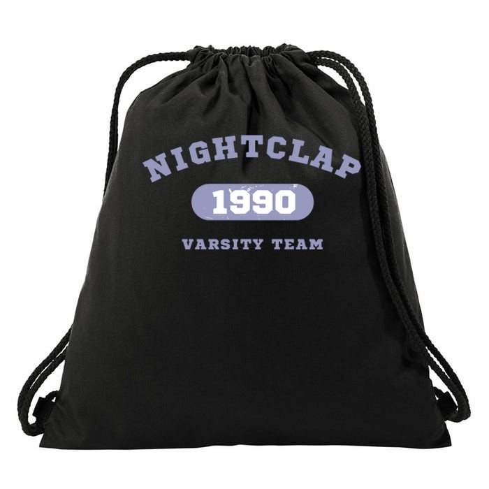 Night Clap Varsity Team Drawstring Bag