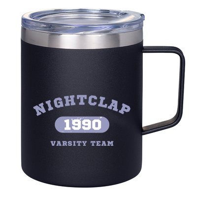 Night Clap Varsity Team 12oz Stainless Steel Coffee Mug