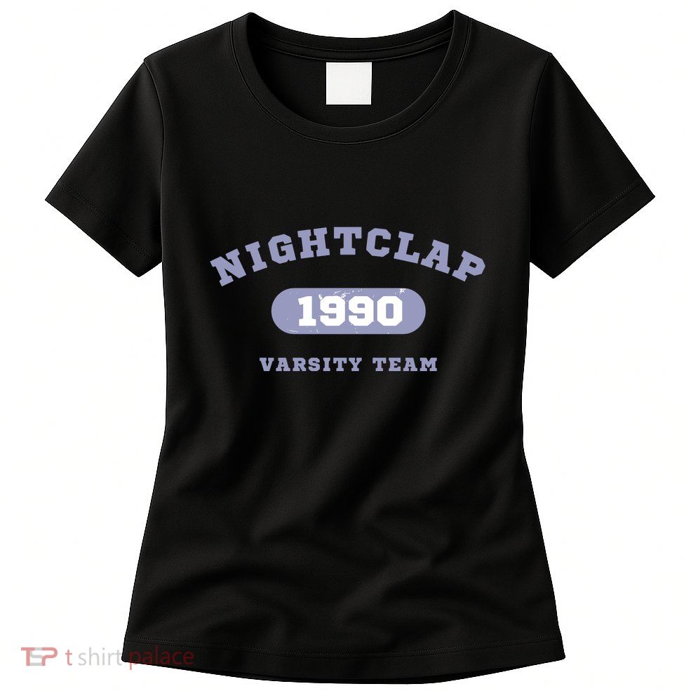 Night Clap Varsity Team Womens T-Shirt