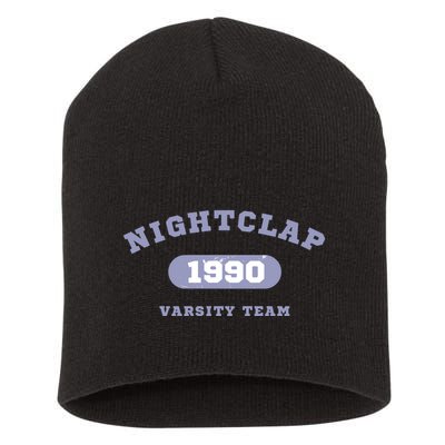 Night Clap Varsity Team Short Acrylic Beanie