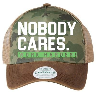Nobody Cares Work Harder Legacy Tie Dye Trucker Hat