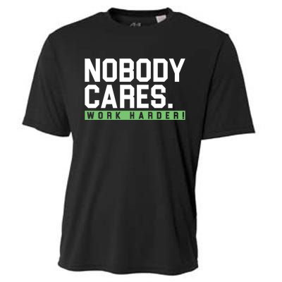 Nobody Cares Work Harder Cooling Performance Crew T-Shirt