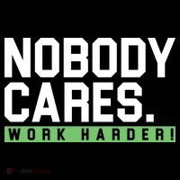 Nobody Cares Work Harder 16 in Basic Backpack
