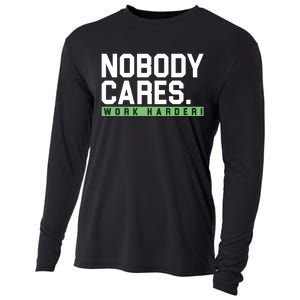 Nobody Cares Work Harder Cooling Performance Long Sleeve Crew