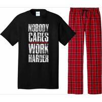 Nobody Cares Work Harder Personal Trainer Pajama Set