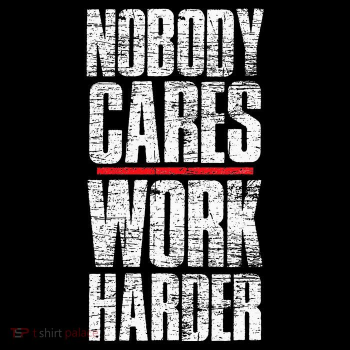 Nobody Cares Work Harder Personal Trainer 16 in Basic Backpack