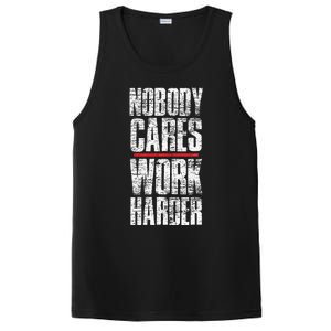 Nobody Cares Work Harder Personal Trainer PosiCharge Competitor Tank