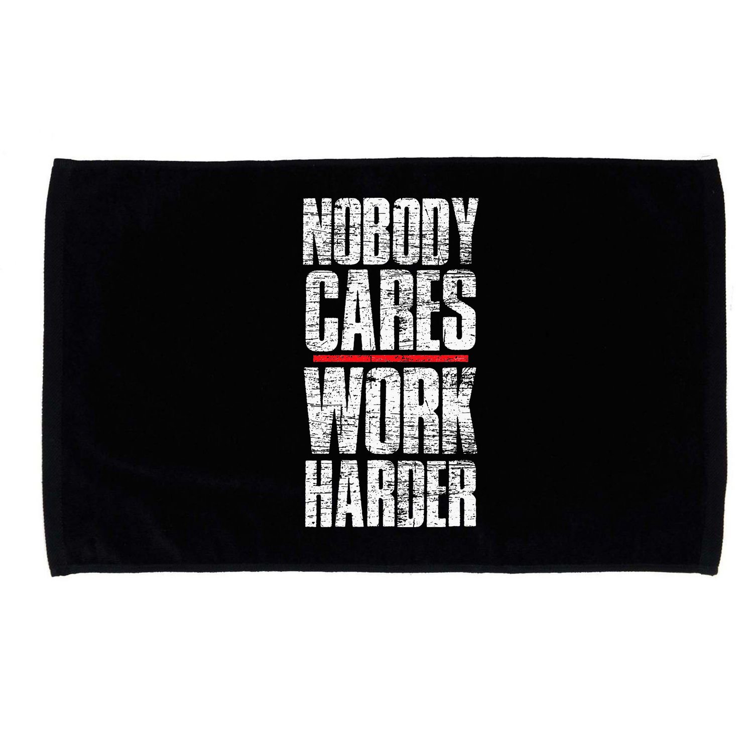Nobody Cares Work Harder Personal Trainer Microfiber Hand Towel